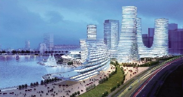 崔恺:东南国际航运中心大楼设计灵感来自梯田和海滩
