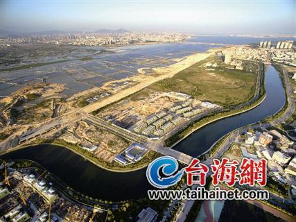 海沧马銮湾片区正在加紧建设 新华社