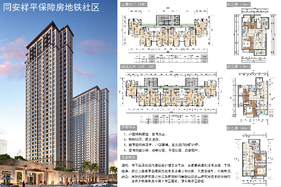 同安保障房地铁社区一期提前10天交地 将建4194套住房