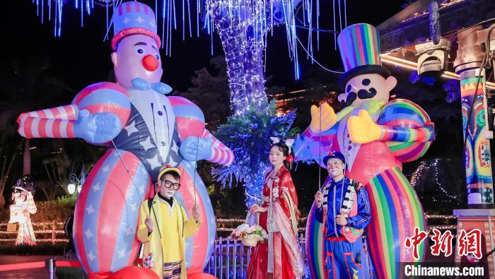 新春灯会现场。 厦门灵玲供图